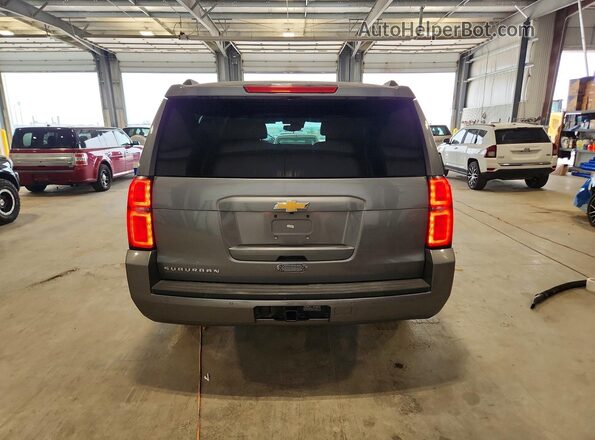 1GNSKHKC3LR282733 2020 CHEVROLET SUBURBAN Gray წინა სალონის ხედი