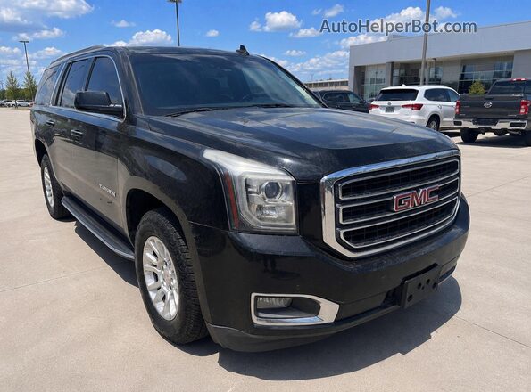 1GKS2FEC6GR333693 2016 GMC YUKON Черный Задняя левая четверть