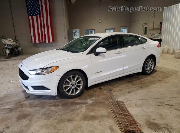 3FA6P0LU1HR400168 2017 FORD FUSION White Tył lewy