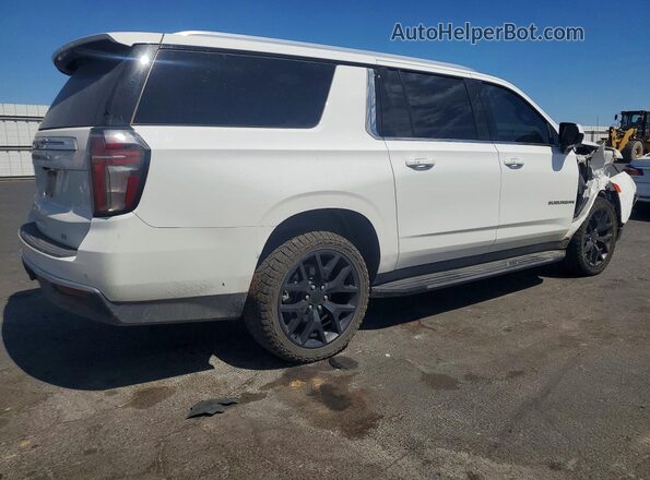 1GNSCCKD0MR259212 2021 CHEVROLET SUBURBAN White Delantero derecho