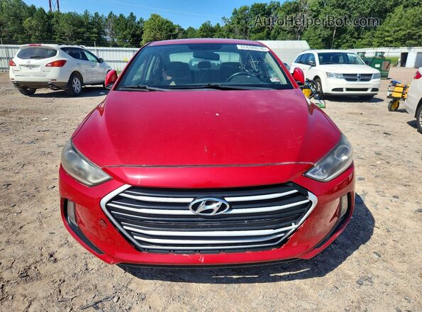 KMHD84LF6HU177802 2017 HYUNDAI ELANTRA Red Vista trasera