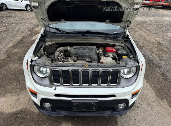 ZACNJBD11KPK03104 2019 JEEP RENEGADE White წინა პანელის ხედი