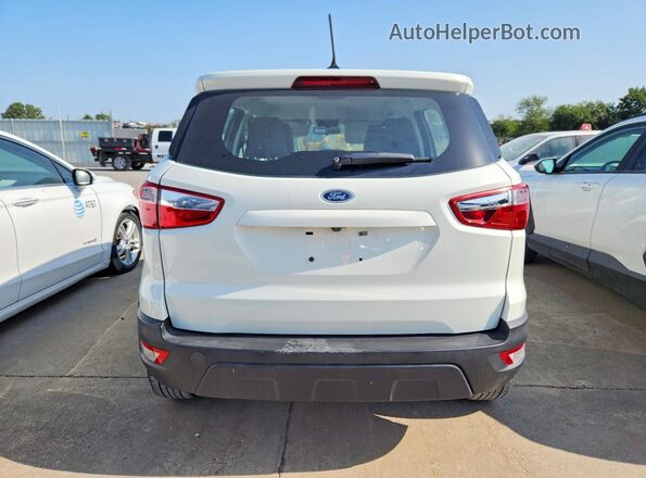 MAJ6S3FL4NC467005 2022 FORD ECOSPORT Белый Вид салона спереди