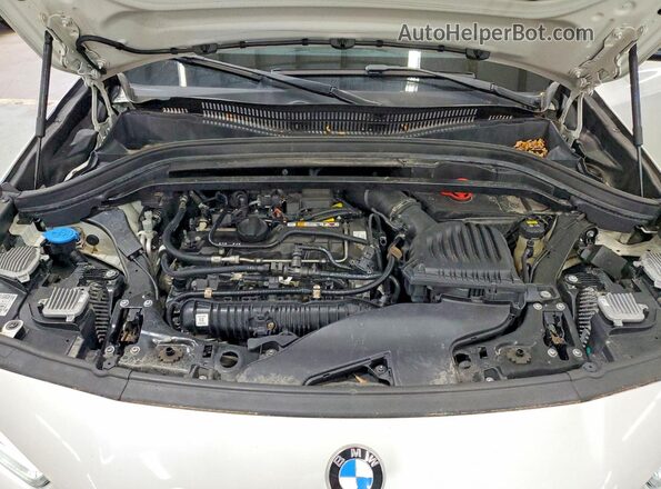 WBXYJ5C31JEF75480 2018 BMW X2 White Vista de la etiqueta del VIN