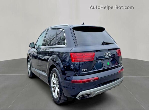 WA1LAAF7XHD031470 2017 AUDI Q7 Blue Front right