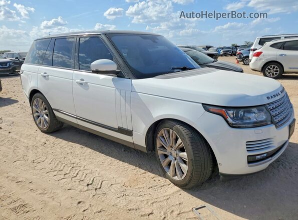 SALGS2EF9GA279320 2016 LAND ROVER RANGE White Vista frontal