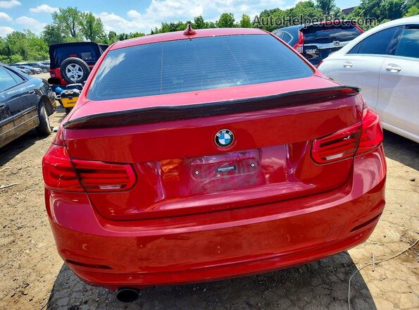 WBA8A3C51GK551414 2016 BMW 3 SERIES Red Սալոնի դիմացի տեսք