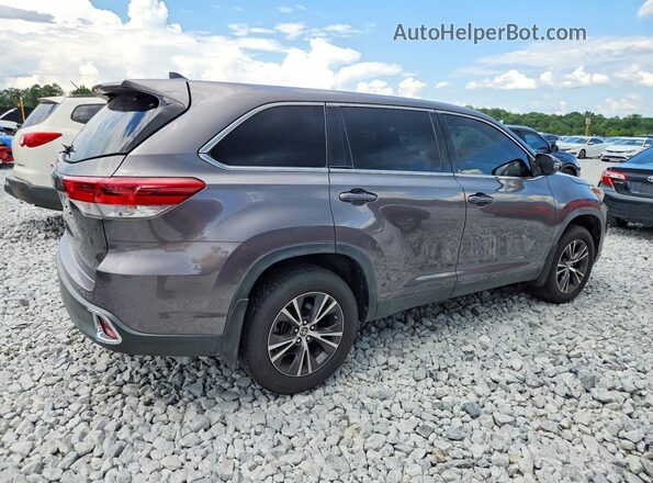 5TDBZRFH6KS970922 2019 TOYOTA HIGHLANDER Black Front right