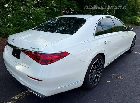 W1K6G6DB7NA071286 2022 MERCEDES-BENZ S White წინა მარჯვენა