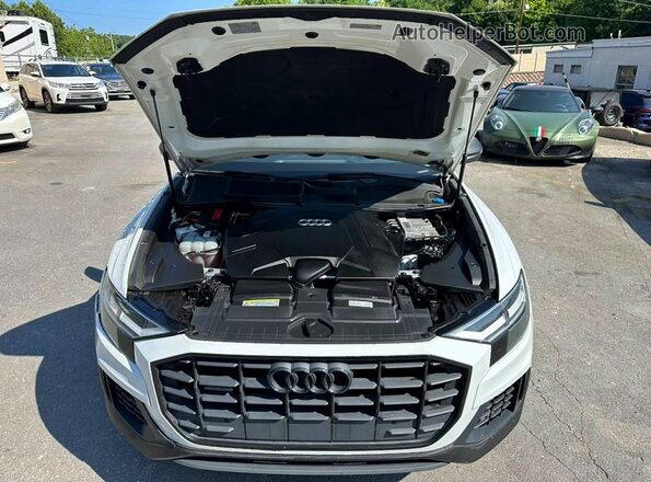 WA1AVAF14KD019524 2019 AUDI Q8 Белый Вид щитка приборов