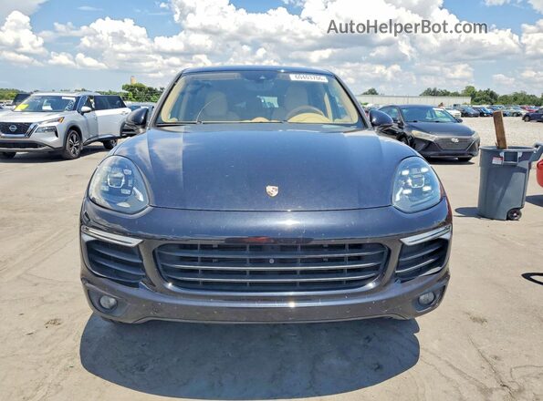 WP1AE2A26GLA62575 2016 PORSCHE CAYENNE Черный Вид сзади