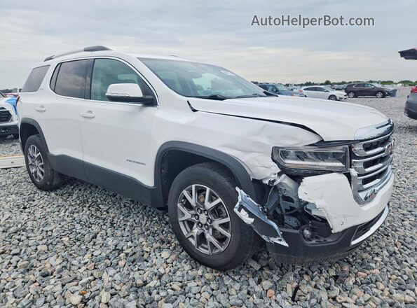 1GKKNMLS5MZ202627 2021 GMC ACADIA White Widok z przodu