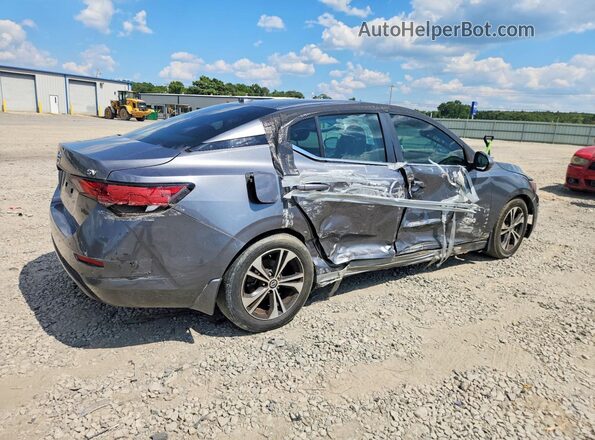 3N1AB8CV5NY255747 2022 NISSAN SENTRA Gray Przód prawy
