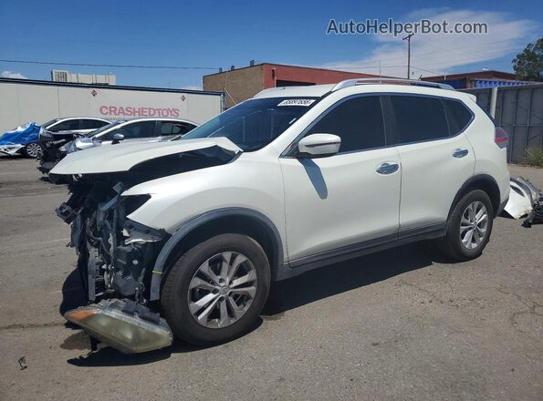 KNMAT2MV0GP636027 2016 NISSAN ROGUE White Tył lewy