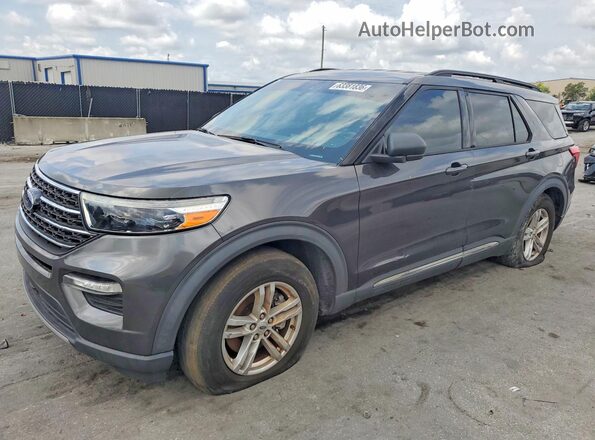 1FMSK7DH6LGA76986 2020 FORD EXPLORER Gray უკანა მარცხენა