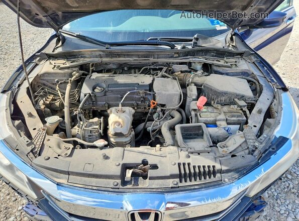 1HGCR2F52GA082210 2016 HONDA ACCORD Blue Widok komory silnika