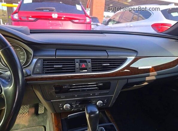 WAUHGAFC7GN006622 2016 AUDI A6 Black Rear seats view