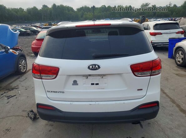 5XYPGDA33HG255824 2017 KIA SORENTO White Vista interior delantera