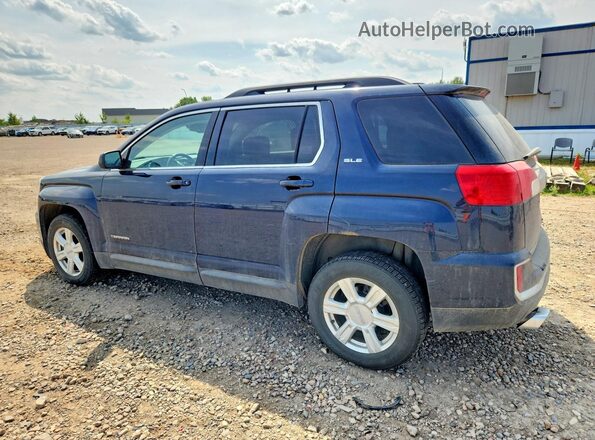 2GKFLTE31G6207217 2016 GMC TERRAIN Blue უკანა მარჯვენა