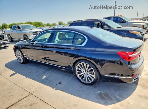 WBA7F0C53GGL99070 2016 BMW 7 SERIES Black Հետևի աջ
