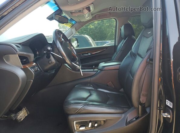 1GYS3GKJ1KR191080 2019 CADILLAC ESCALADE Black Առջևի վահանակի տեսք
