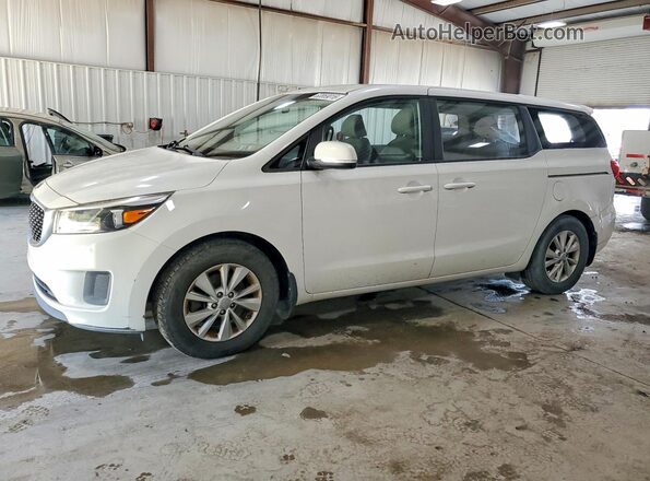 KNDMA5C14G6149728 2016 KIA SEDONA White Rear left