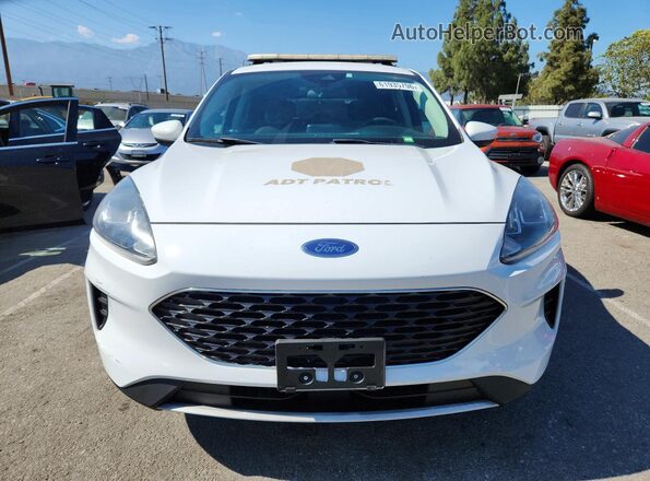 1FMCU0G65MUA42699 2021 FORD ESCAPE White Vista trasera