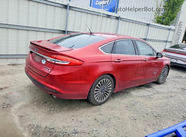 3FA6P0RU2HR118774 2017 FORD FUSION Maroon Առջևի աջ