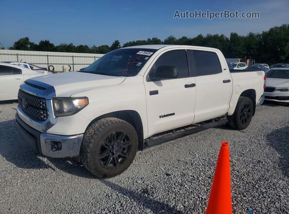 5TFEY5F17JX232566 2018 TOYOTA TUNDRA White Tył lewy