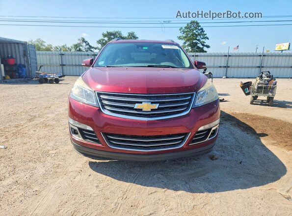 1GNKRJKD6GJ219190 2016 CHEVROLET TRAVERSE Red Rear view