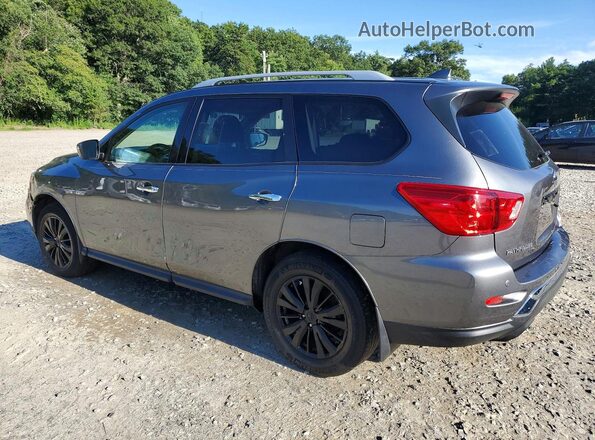 5N1DR2MM6KC588760 2019 NISSAN PATHFINDER Gray Trasero derecho
