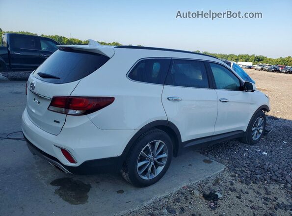 KM8SMDHF8HU223657 2017 HYUNDAI SANTA Белый Передняя правая четверть