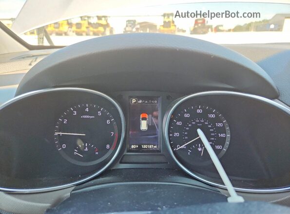 KM8SRDHF3HU182954 2017 HYUNDAI SANTA Silver Vista de los asientos traseros
