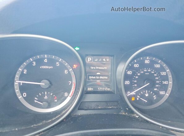 KM8SMDHF8HU223657 2017 HYUNDAI SANTA Белый Вид задних сидений