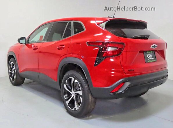 KL77LGEP2TC140152 2026 CHEVROLET TRAX Red Вид спереду