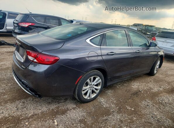 1C3CCCAB9GN127188 2016 CHRYSLER 200 Серый Передняя правая четверть