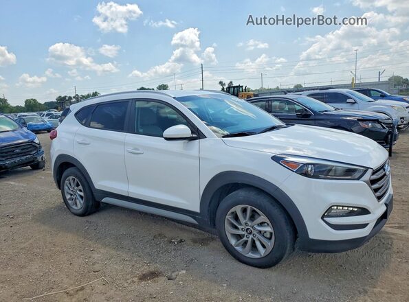 KM8J3CA42JU603486 2018 HYUNDAI TUCSON White Вид спереду