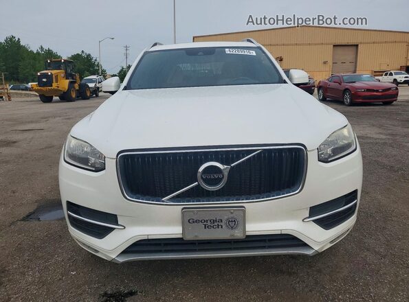 YV4A22PK6G1067267 2016 VOLVO XC90 White Widok z tyłu