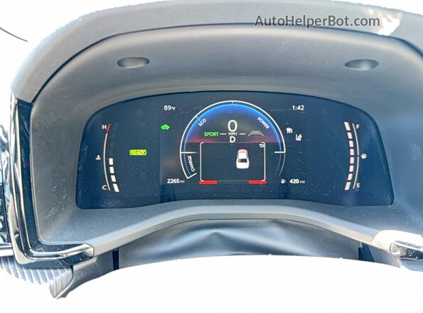 4T1DAACK1TU215462 2026 TOYOTA CAMRY Green Instrument cluster view