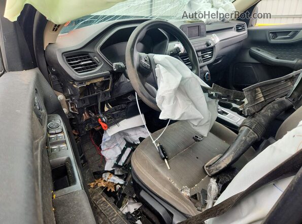 1FMCU0F60LUA33246 2020 FORD ESCAPE Серый Вид щитка приборов