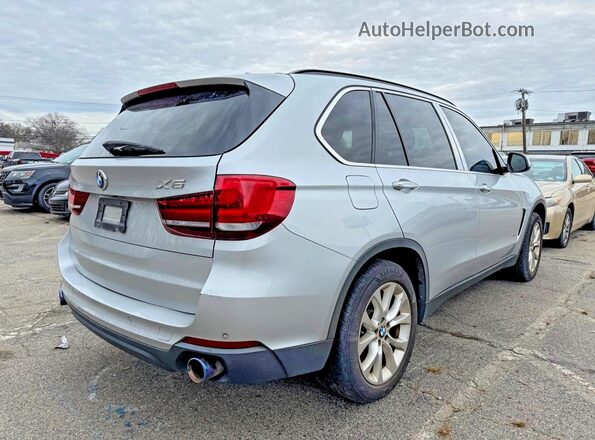 5UXKR2C59GOR69371 2016 BMW X5 Silver Widok z przodu