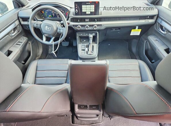 7FARS6H8XTE096843 2026 HONDA CR-V Blue Vista del cuadro de instrumentos