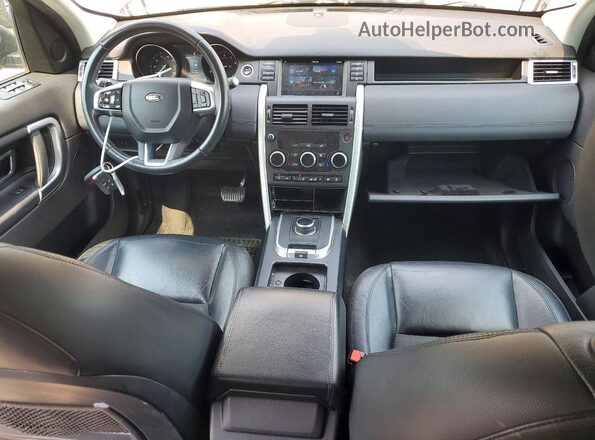 SALCP2BG9HH646996 2017 LAND ROVER DISCOVERY Black ხელსაწყოთა პანელის ხედი