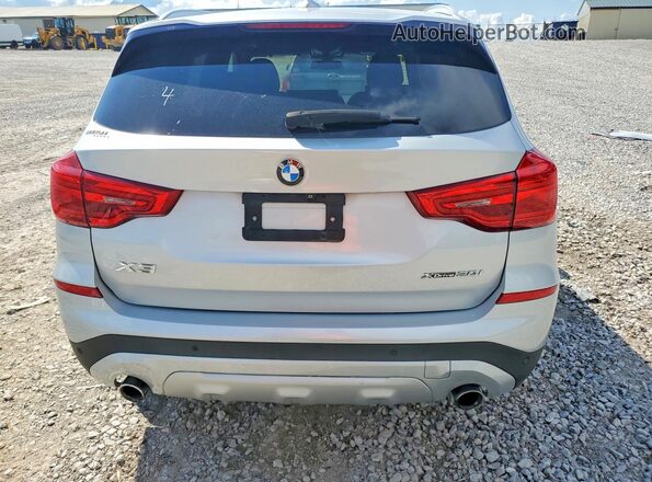 5UXTR9C56KLE21044 2019 BMW X3 Silver Սալոնի դիմացի տեսք