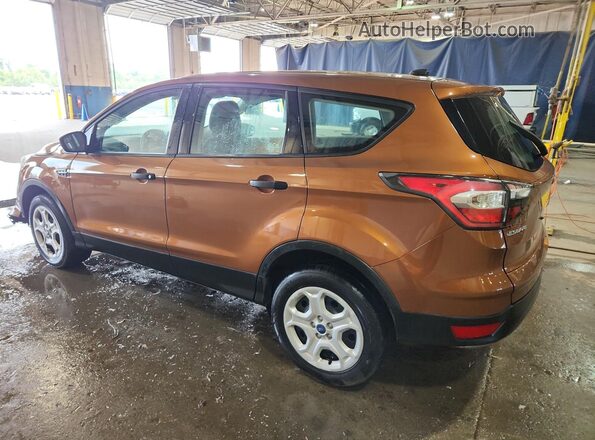 1FMCU0F70HUA60544 2017 FORD ESCAPE Orange 