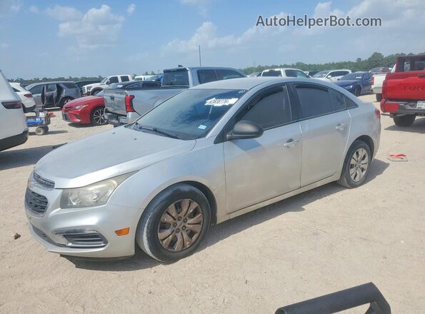 1G1PC5SH4G7152993 2016 CHEVROLET CRUZE Silver Rear left