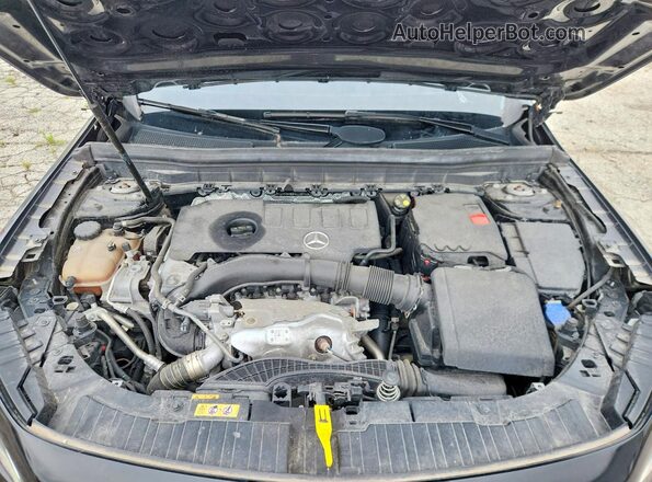 W1N4M4HB3MW115741 2021 MERCEDES-BENZ GLB-CLASS Black ძრავის განყოფილების ხედი