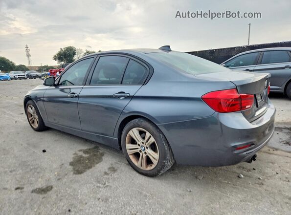 WBA8E9G53GNT47343 2016 BMW 3 SERIES Gray Задня права чверть