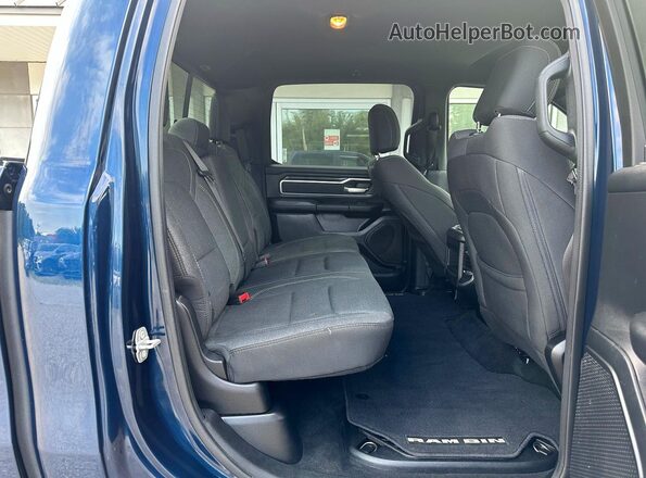 1C6RRFFG7KN917454 2019 RAM 1500 Blue უკანა ხედი