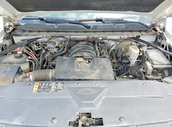 1GCNCNEH9HZ233665 2017 CHEVROLET SILVERADO White Engine compartment view